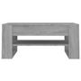 Voir la diapositive 3 : VIDAXL Table basse sonoma gris 102x55x45 cm bois d ingénierie