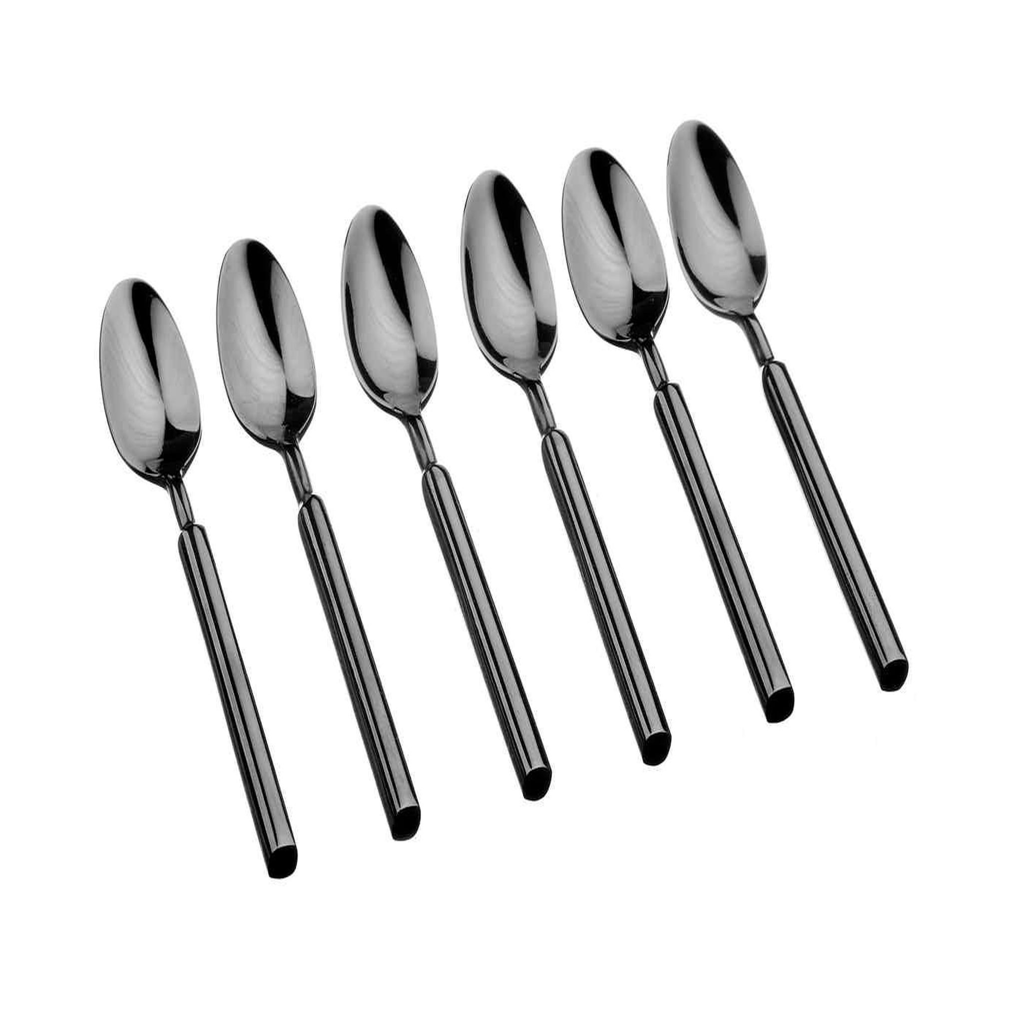 BJORN Coffret 6 petites cuillères VIGGO - Black