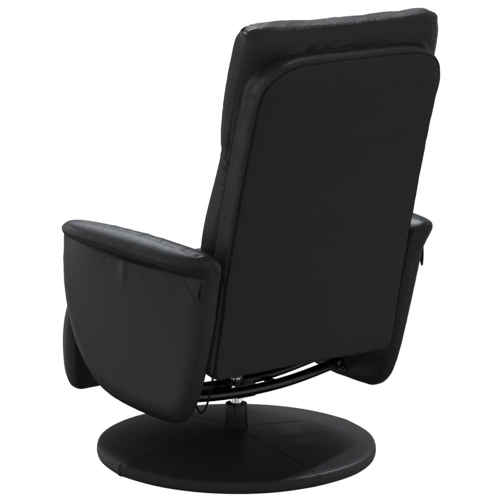 Voir la diapositive 5 : VIDAXL Fauteuil inclinable de massage repose-pieds noir similicuir