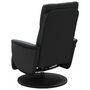 Voir la diapositive 5 : VIDAXL Fauteuil inclinable de massage repose-pieds noir similicuir