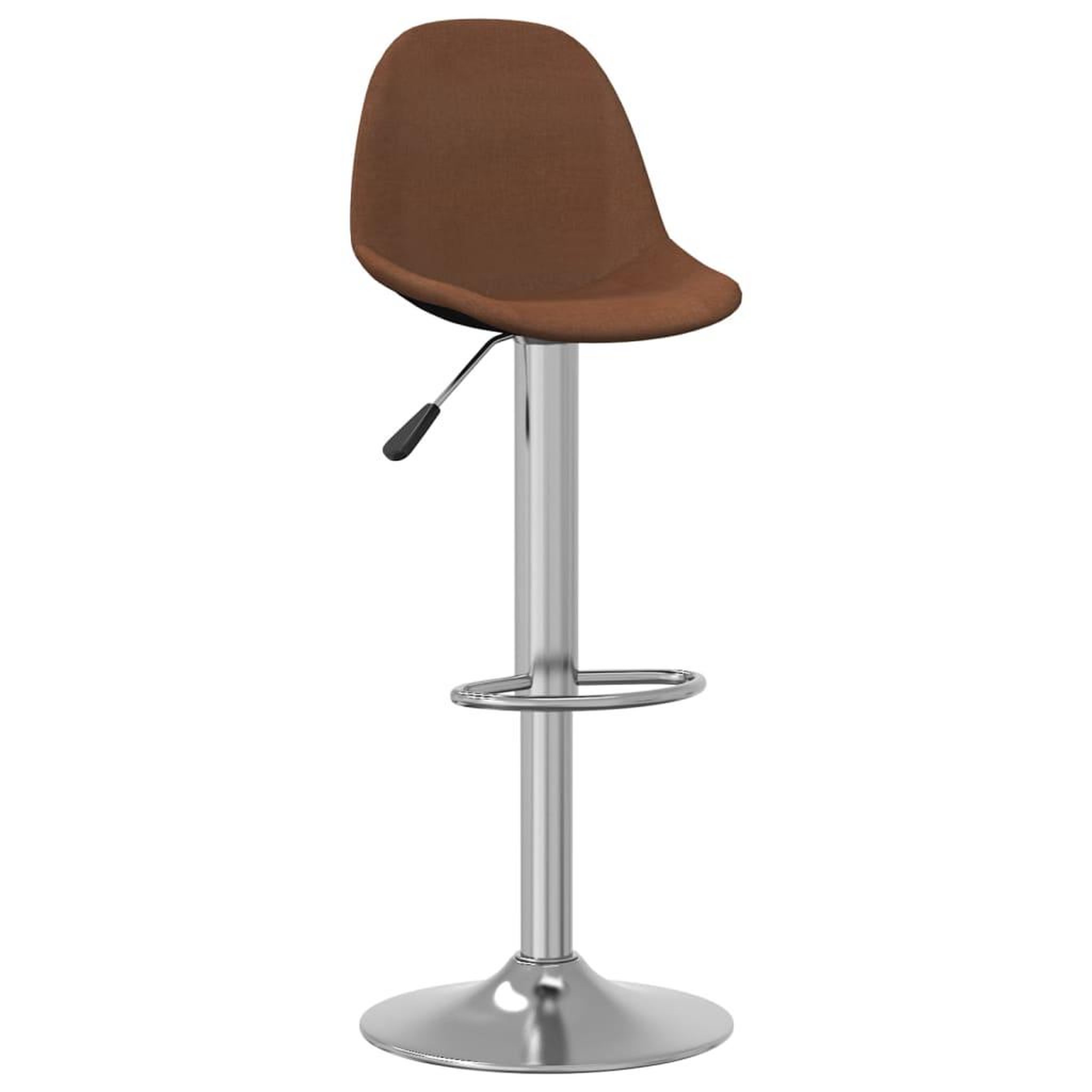 Voir la diapositive 2 : VIDAXL Tabourets de bar lot de 2 marron tissu