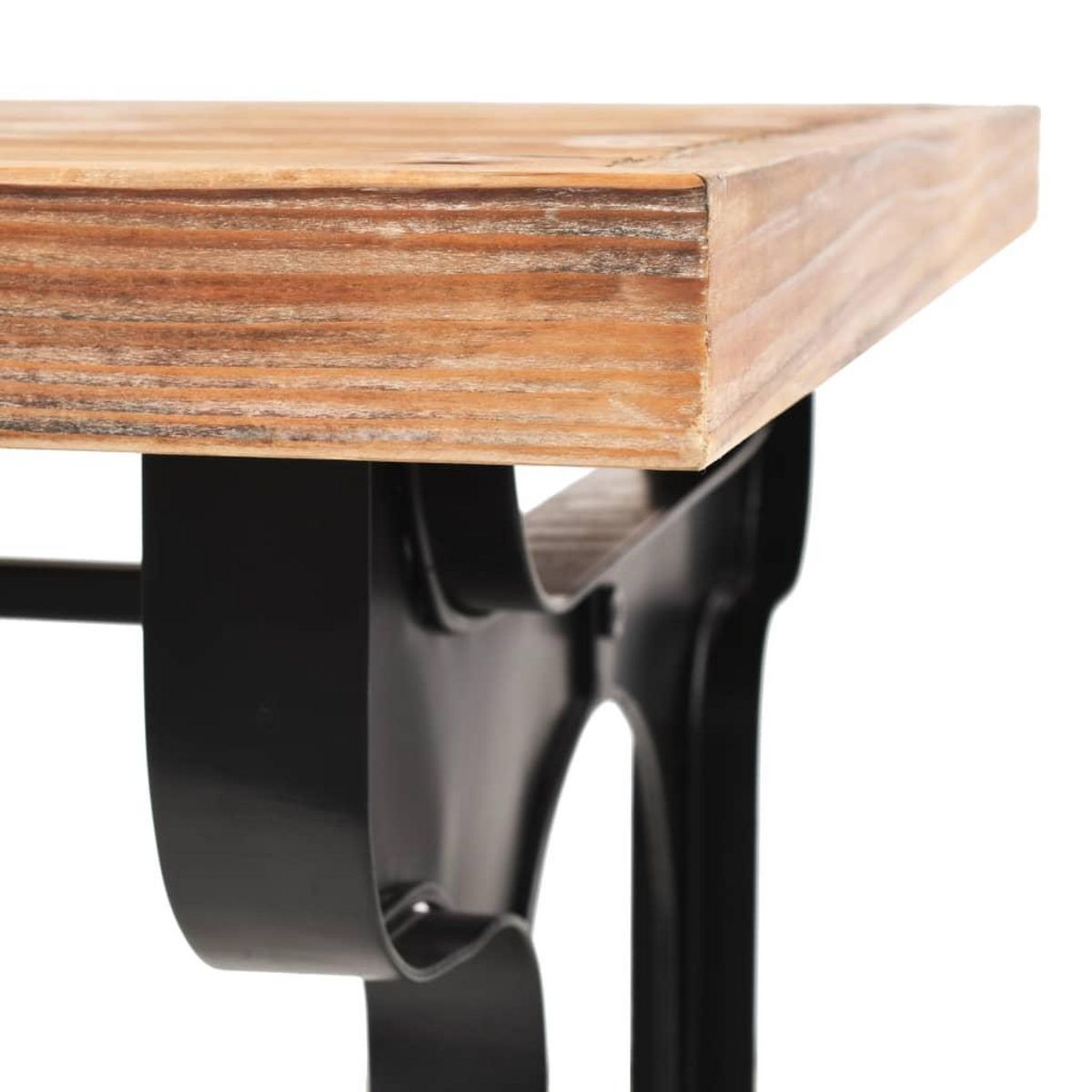 VIDAXL Table a manger dessus en bois de sapin massif 122x65x82 cm
