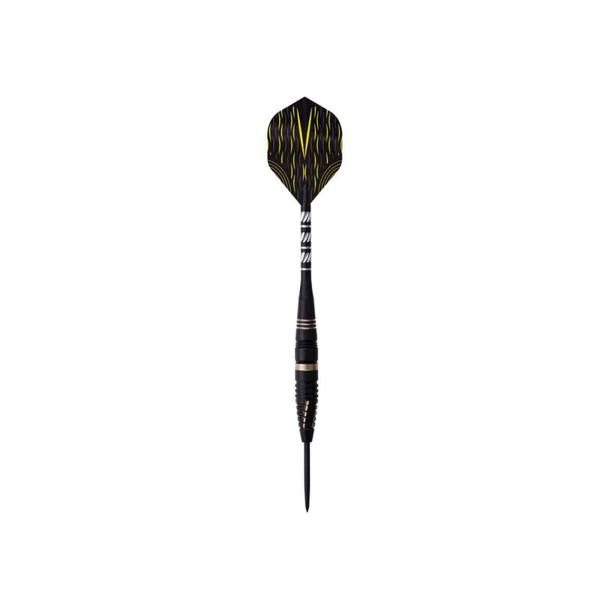 Voir la diapositive 4 : DE FAUGERES Jeu de 3 Fléchettes à Pointe Acier  Nito  16cm Noir