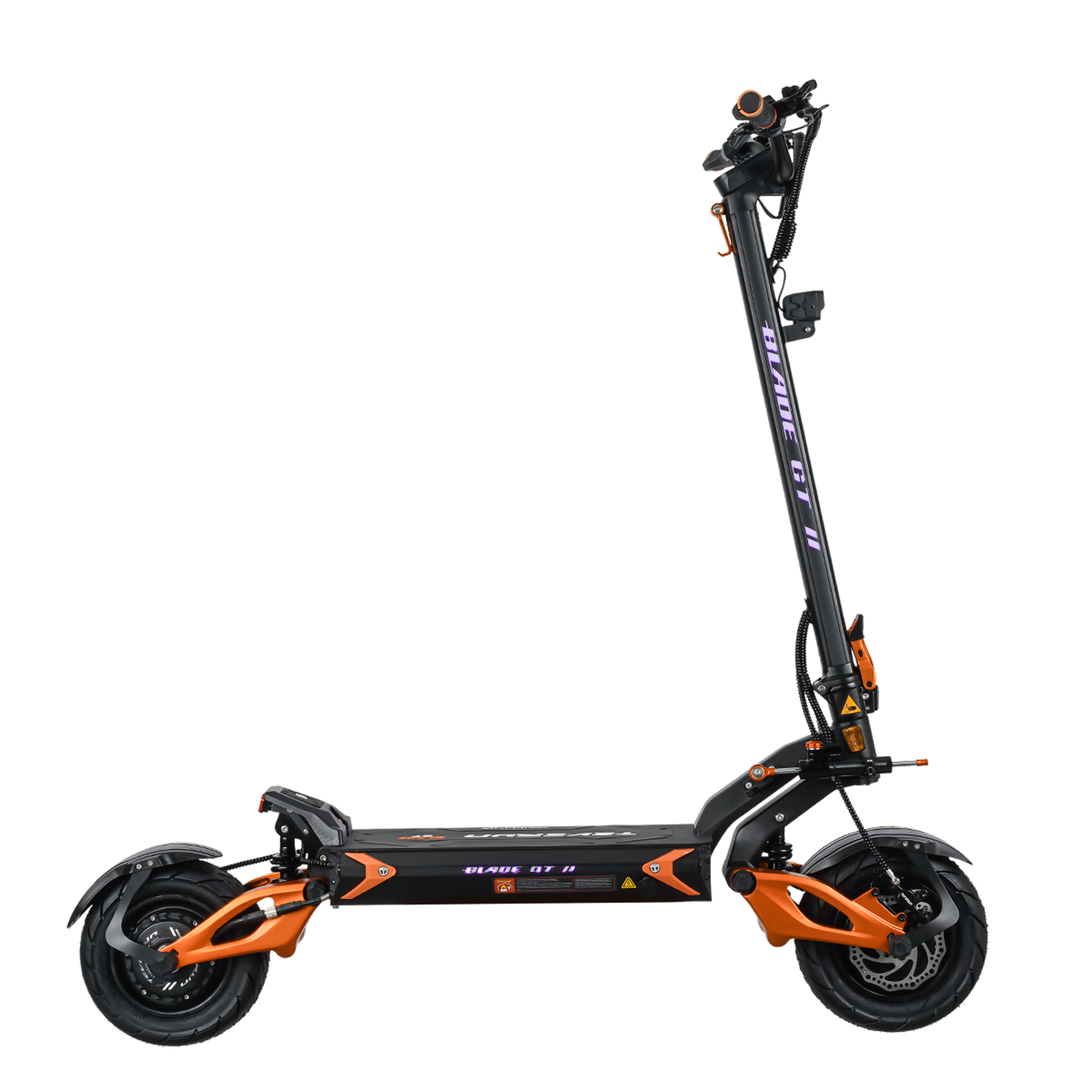 Voir la diapositive 4 : TEVERUN Trottinette électrique teverun blade gt ii – autonomie de 80 km – double moteur 60 v 26 ah