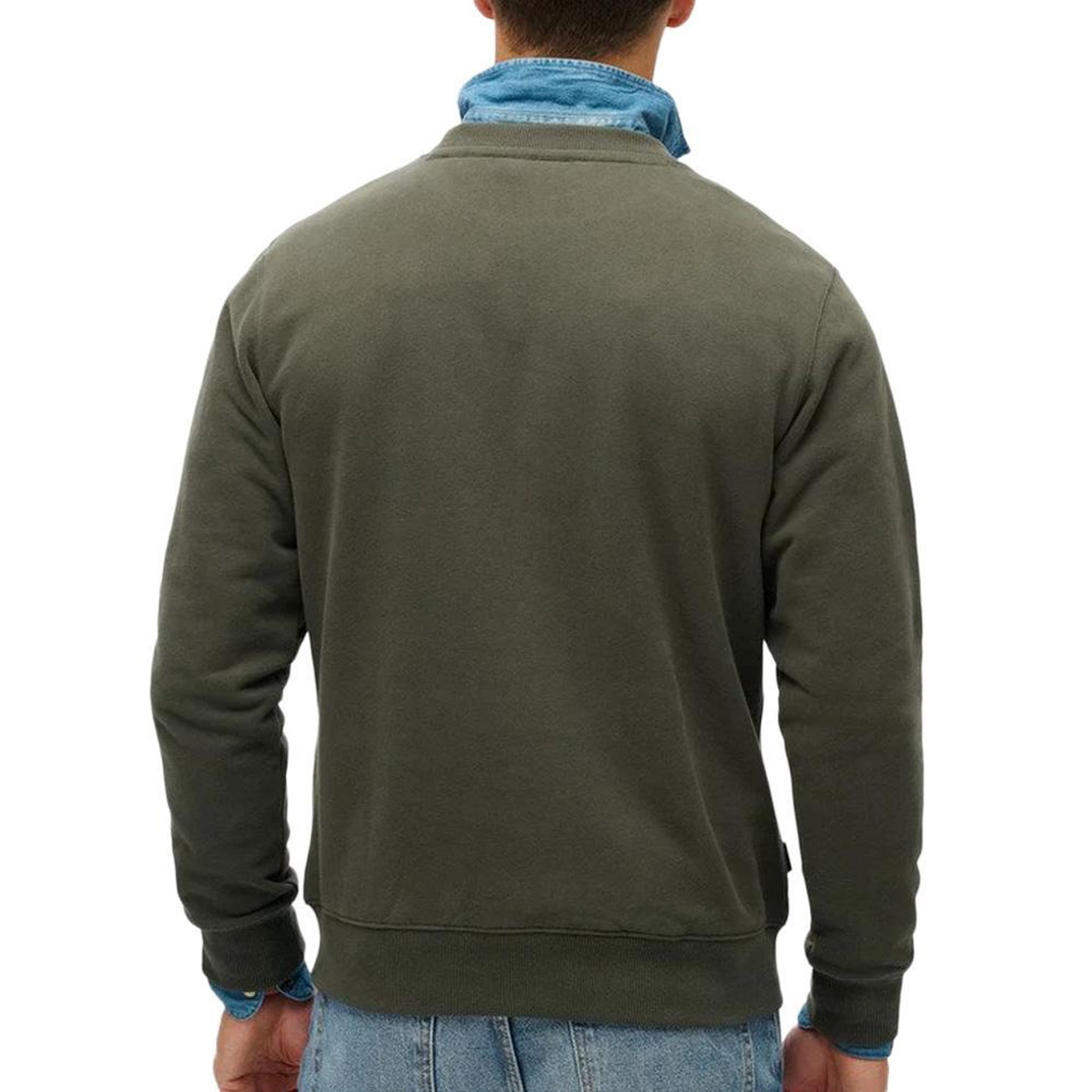 Voir la diapositive 2 : SUPERDRY Sweat  Homme Superdry Essential Logo Crew