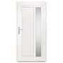 Voir la diapositive 5 : VIDAXL Porte d'entree Blanc 98x200 cm PVC