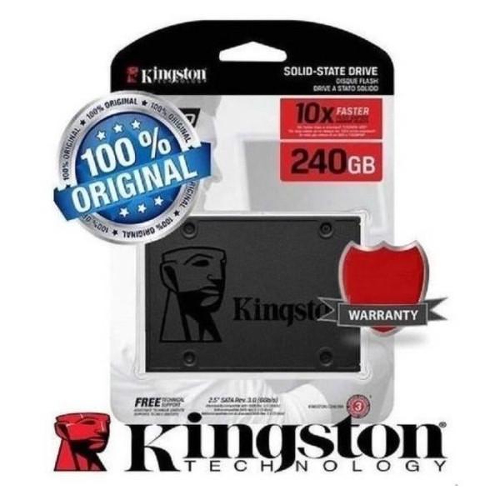 Kingston KINGSTON - Disque SSD Interne - A400 - 240Go - 2.5 (SA400S37/240G)