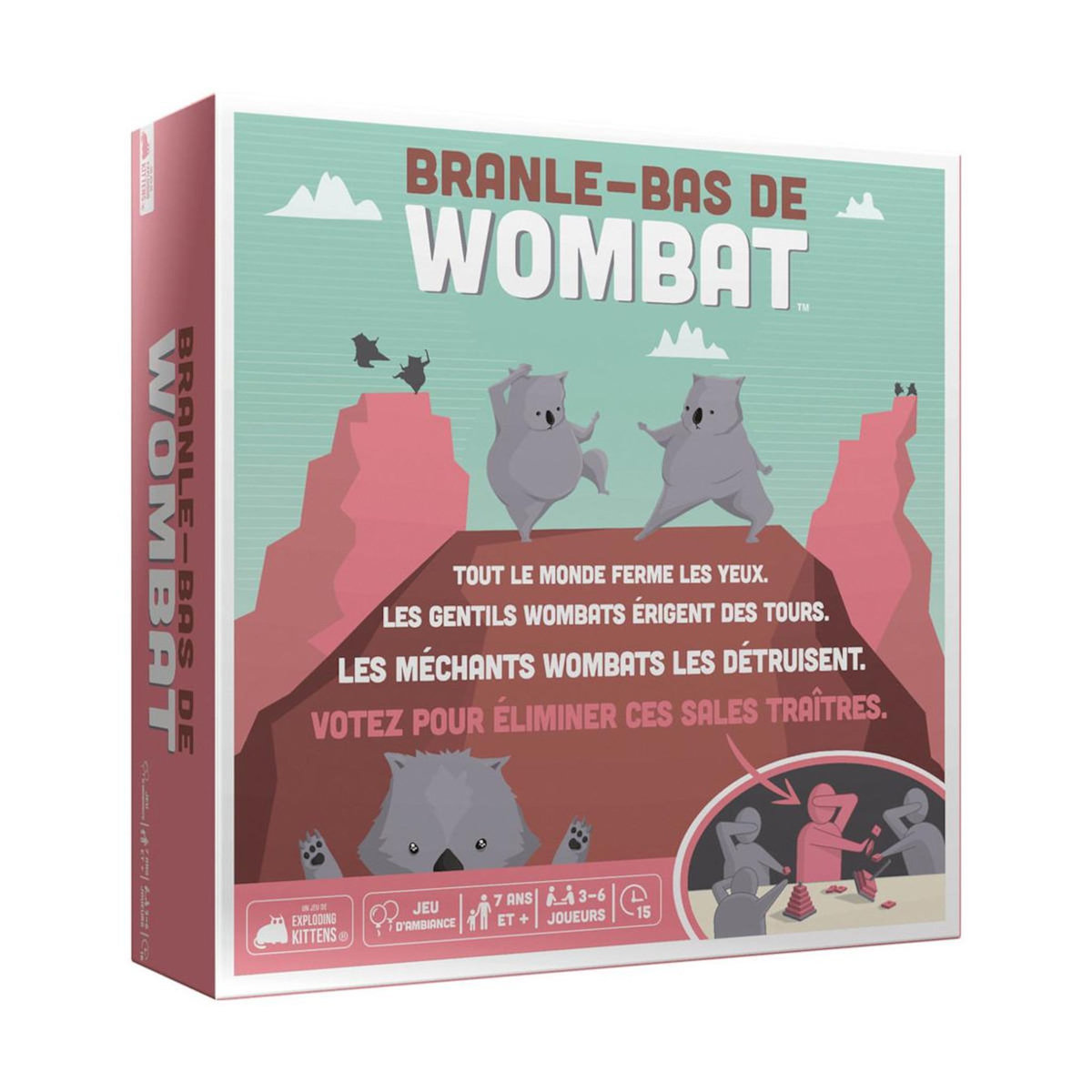 Asmodee Branle-bas de Wombat