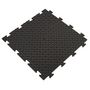 Voir la diapositive 2 : INTEC Pack de 10 Dalles PVC Clipsables Noires 50x50 cm Antidérapantes - Revêtement de Sol Garage, Atelier INTEC