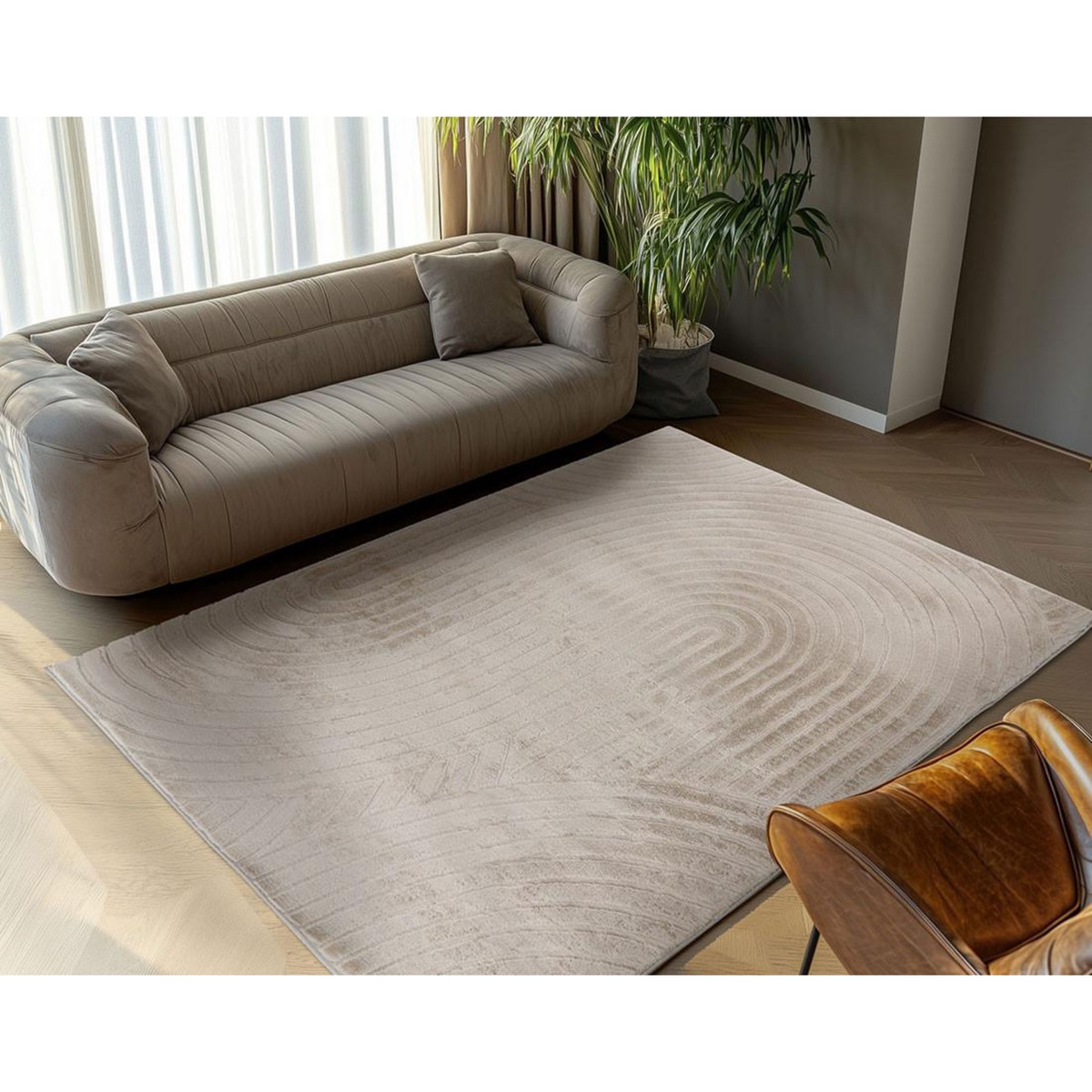 LISA DESIGN Amalfi - canapé modulable 2 places - en tissu