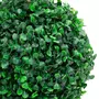 VIDAXL Plante de buis artificiel avec pot Forme de boule Vert 60 cm
