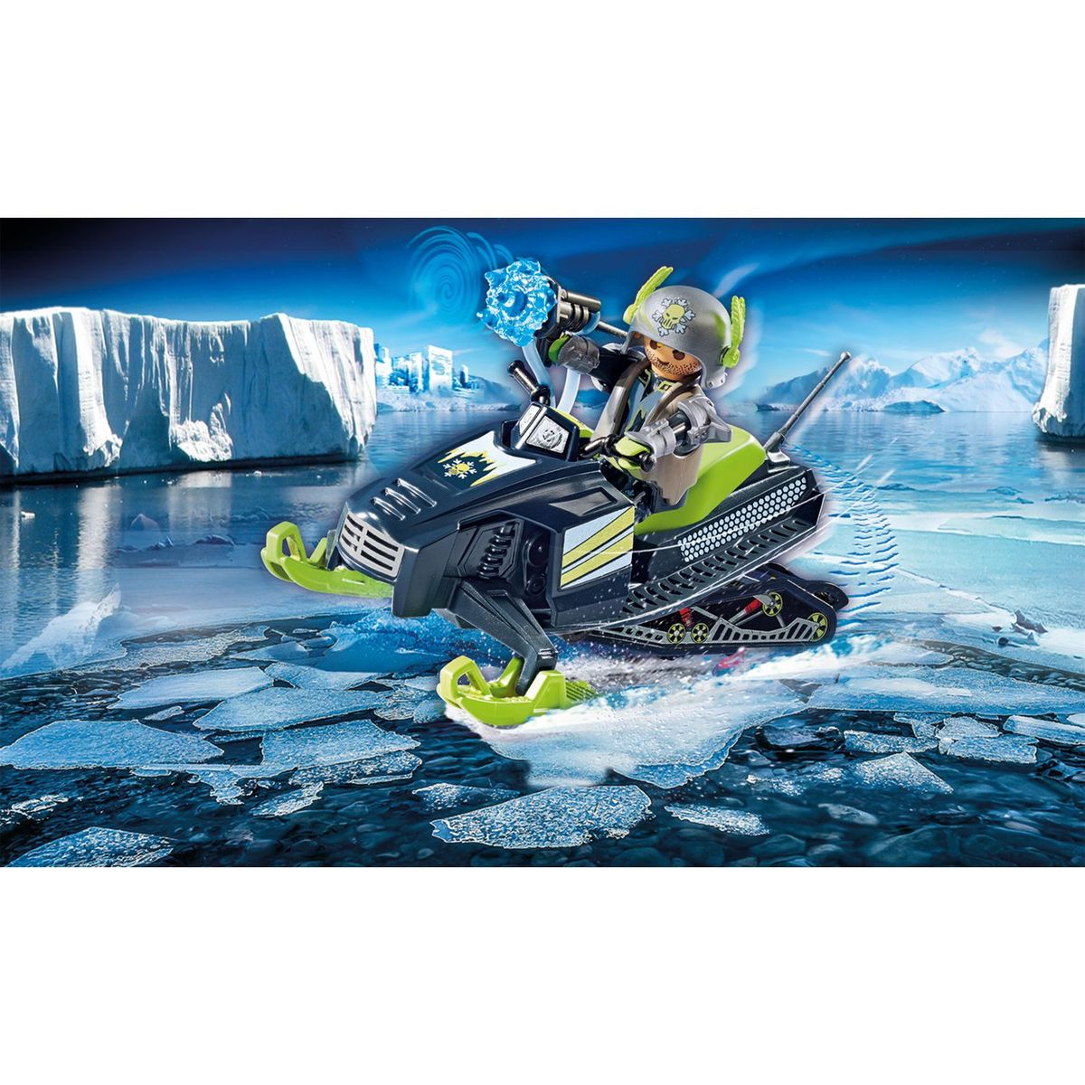 PLAYMOBIL 70235 Top agents - Rebelle arctique et scooter des neiges