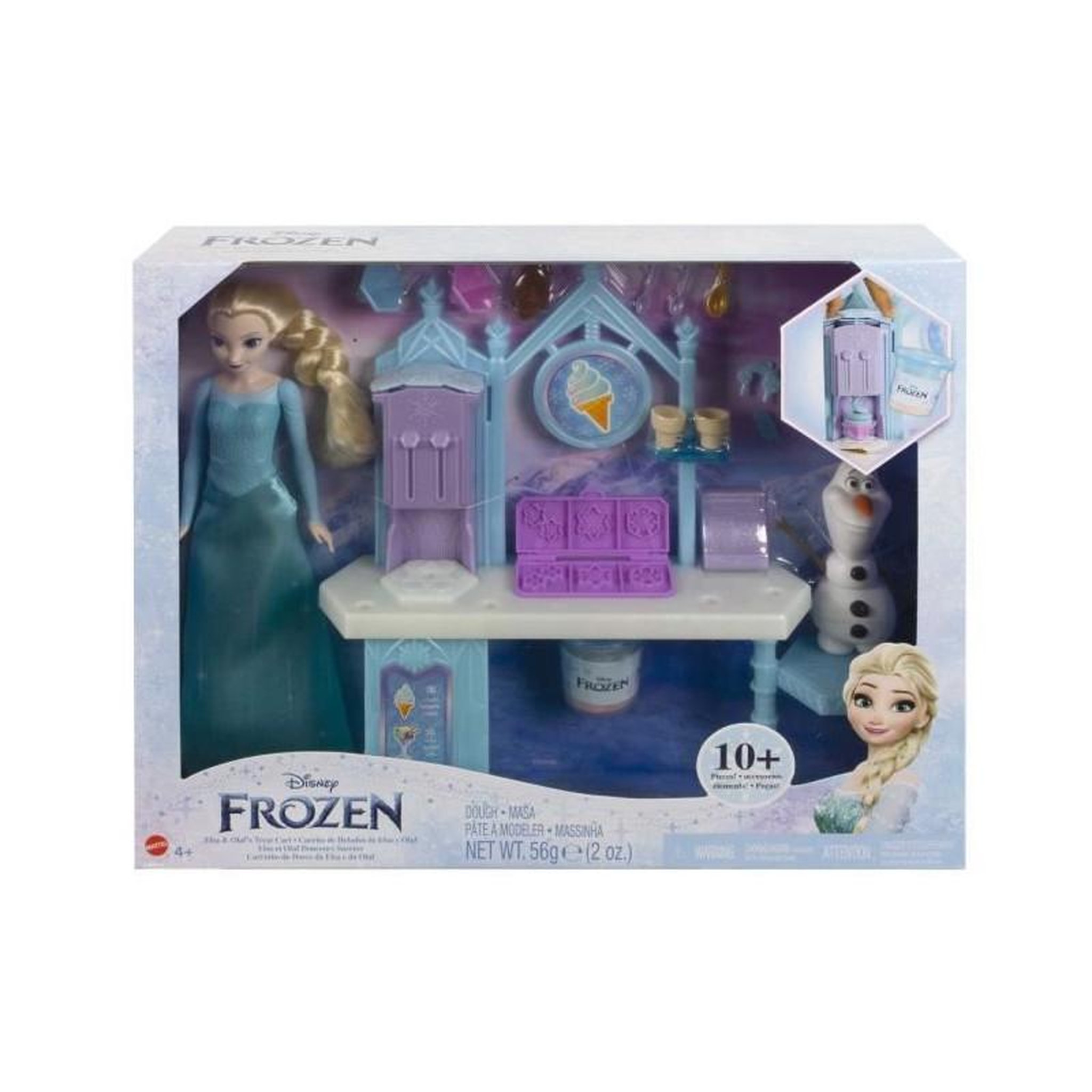 Voir la diapositive 2 : DISNEY PRINCESS Princesse Disney - Reine Des Neiges - Elsa & Olaf Douceurs Givrees  - Poupées Mannequins - 4 Ans Et +