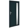 Voir la diapositive 2 : VIDAXL Porte d'entree anthracite 98x200 cm PVC
