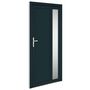 Voir la diapositive 2 : VIDAXL Porte d'entree anthracite 98x200 cm PVC