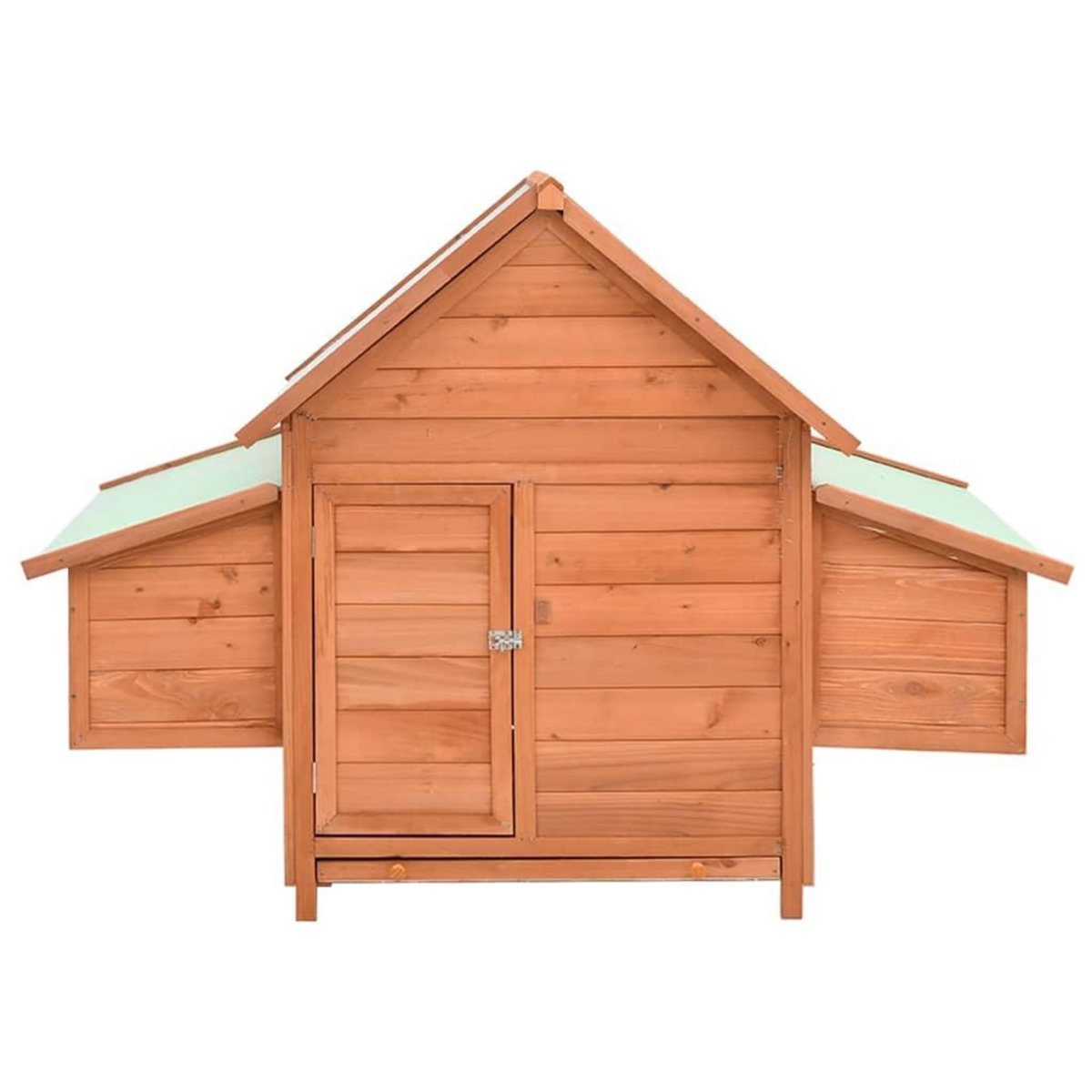 VIDAXL Poulailler 152x96x110 cm Bois de sapin massif