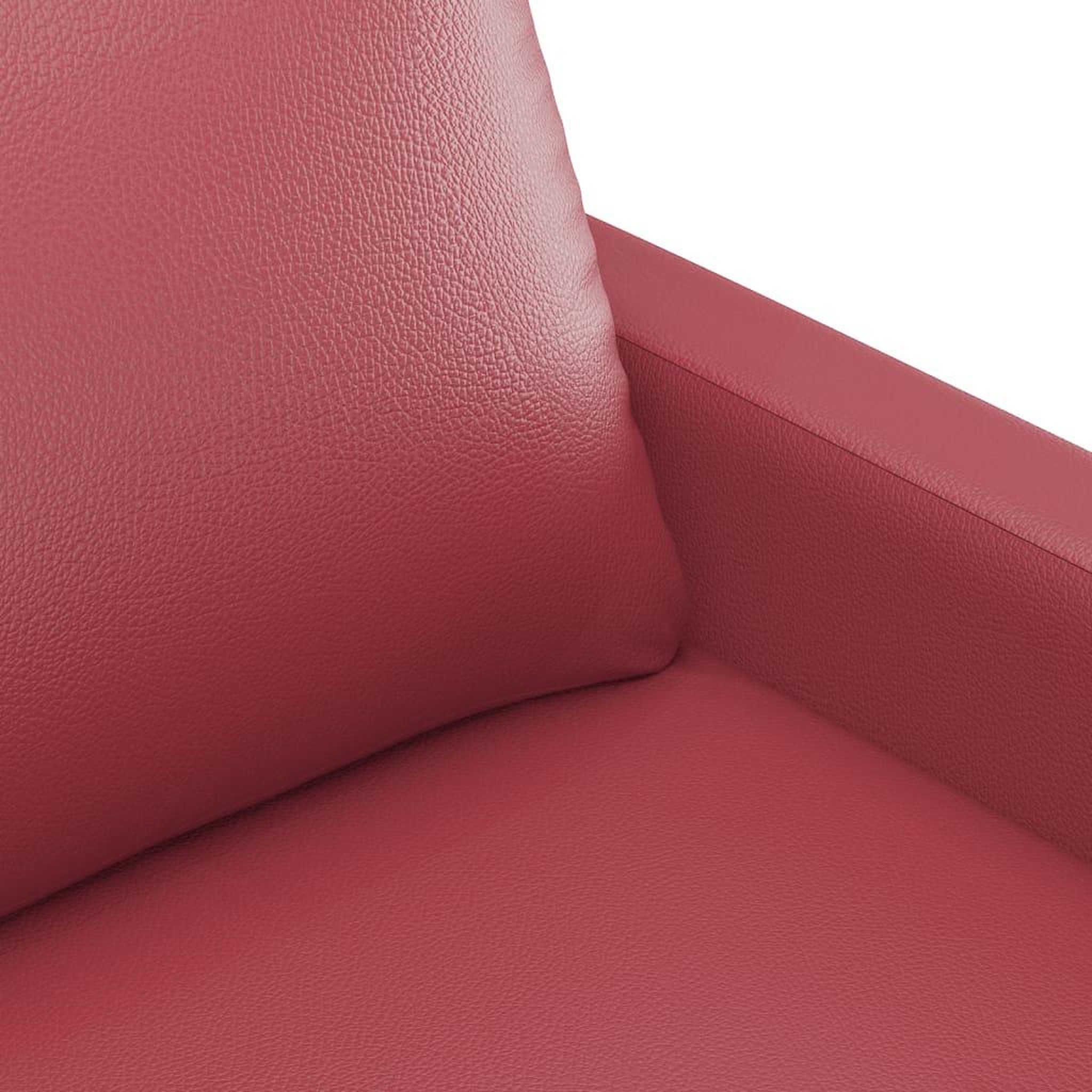 Voir la diapositive 5 : VIDAXL Ensemble de canapes 2 pcs et coussins Rouge bordeaux Similicuir