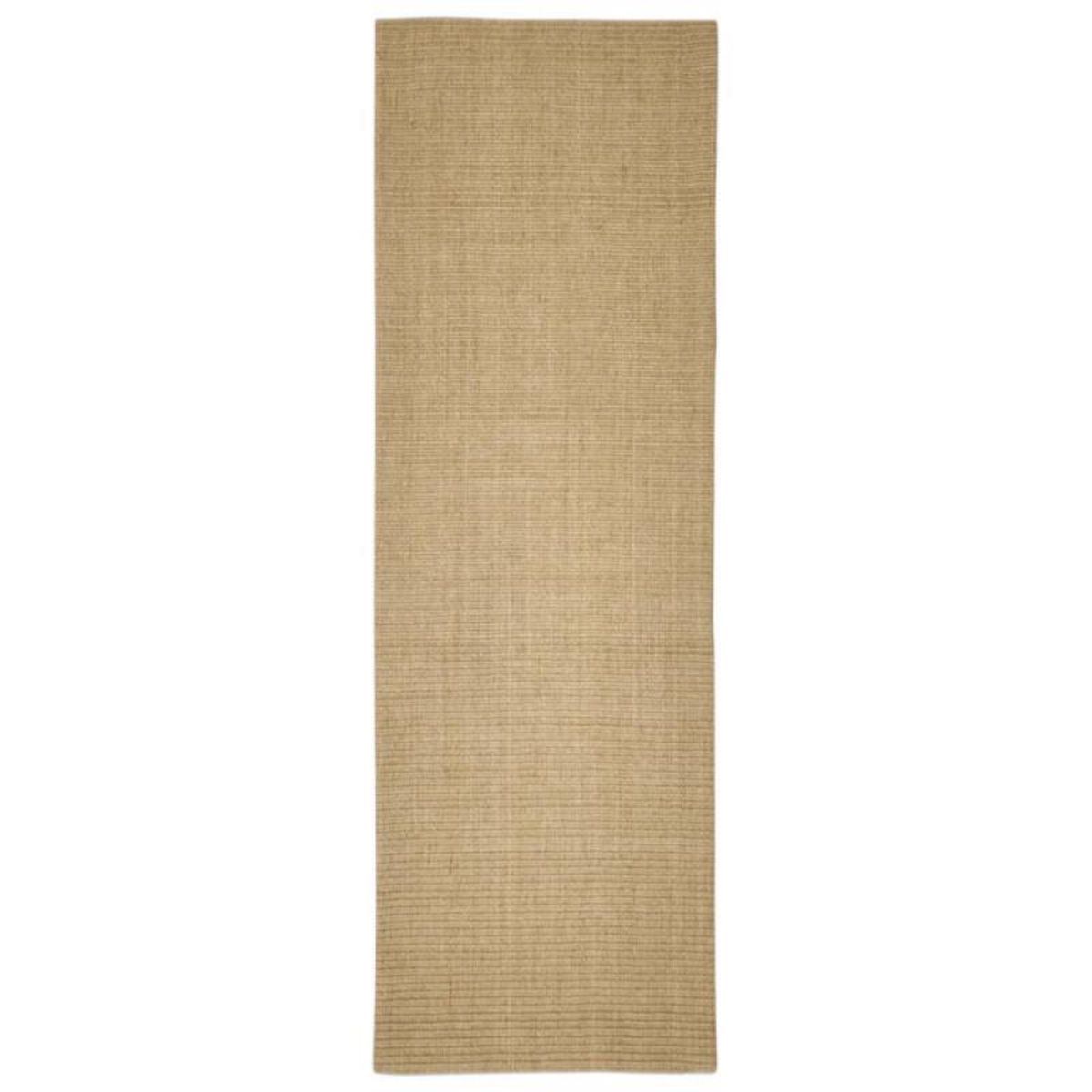 VIDAXL Tapis en sisal pour griffoir 80x250 cm