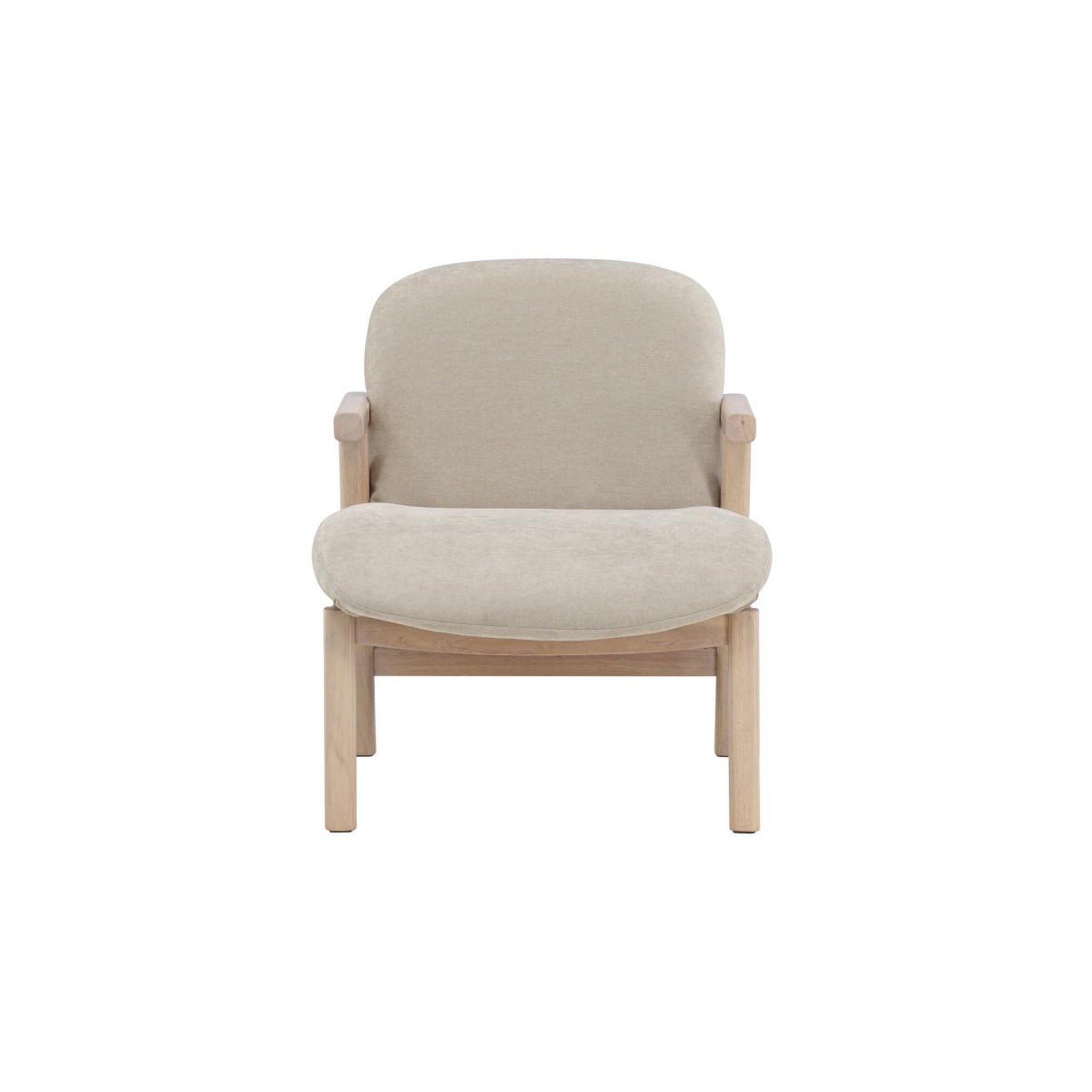 Voir la diapositive 4 : Paris Prix Fauteuil design en bois  rile  77cm beige