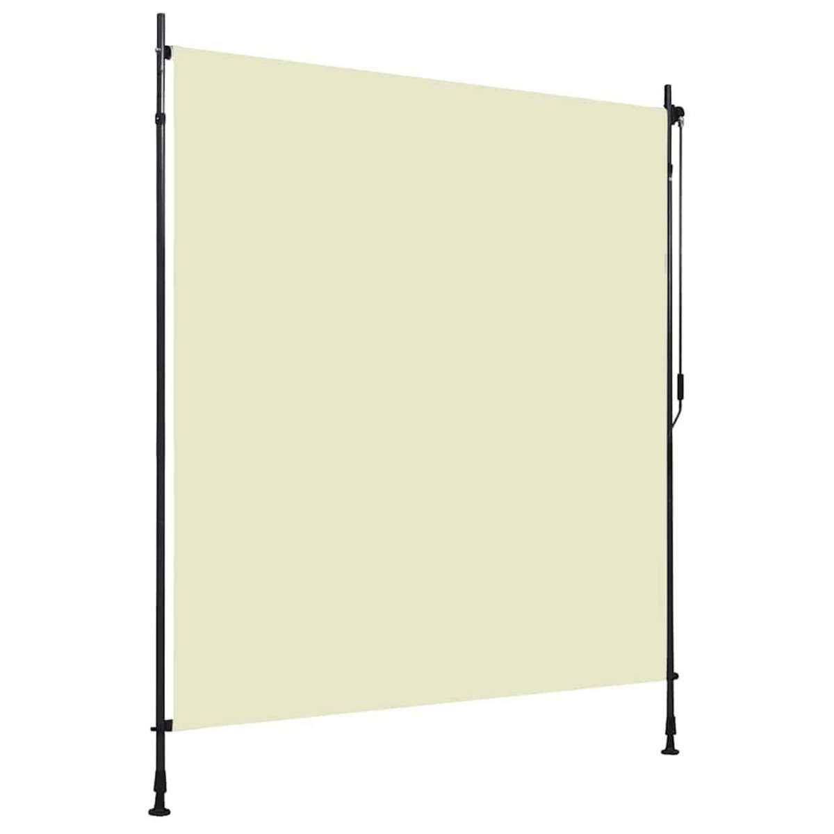 VIDAXL Store roulant d'exterieur 200 x 270 cm Creme