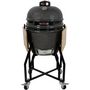 Voir la diapositive 1 : GRILL GURU Kamado GGO222 Original Medium Basic gris sur chariot 40 cm