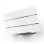 Voir la diapositive 1 : ROBLIN Hotte décorative inclinée 80cm 580m3/h blanc - 5630306