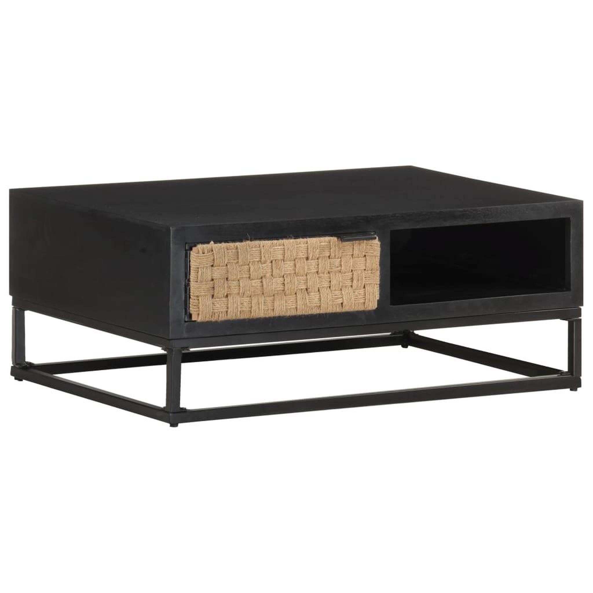 VIDAXL Table basse 90x60x35 cm bois de manguier massif