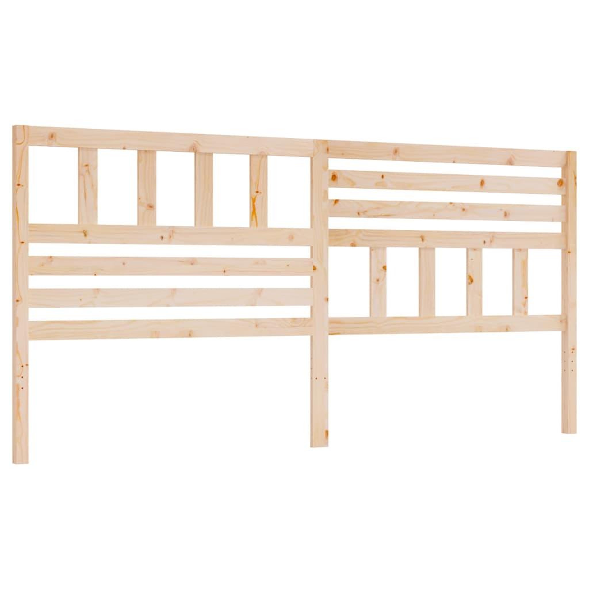Voir la diapositive 2 : VIDAXL Tete de lit 206x4x100 cm Bois massif de pin
