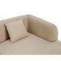 Voir la diapositive 6 : LISA DESIGN Ikare - module d'assise méridienne droit - en tissu