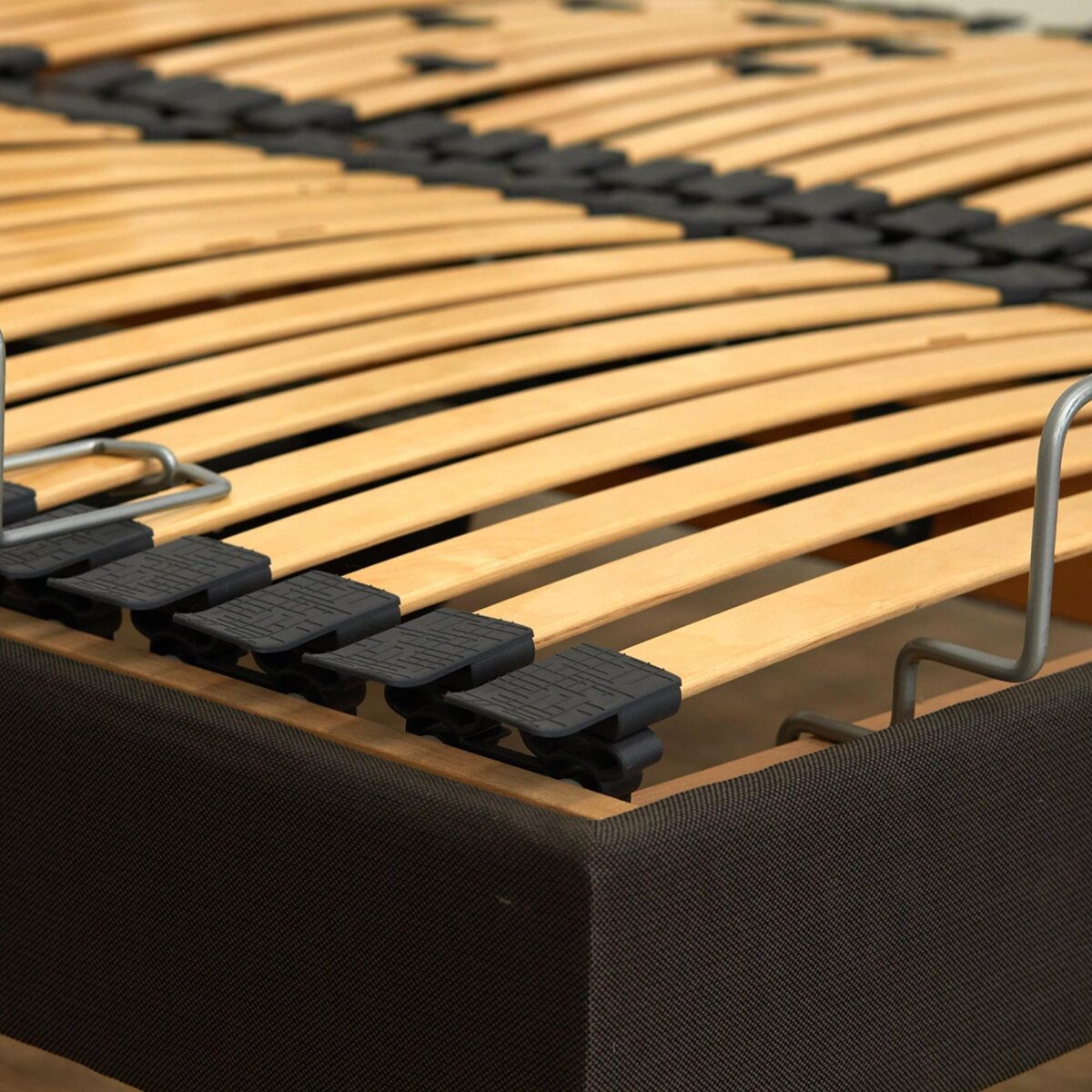 IDLITERIE Ensemble relaxation 100% latex 5 zones + sommier avec réglage fermeté au niveau lombaire 2x90 x 200