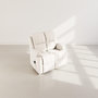Voir la diapositive 5 : BEST MOBILIER Armand - canapé 2 places relax électrique en velours côtelé