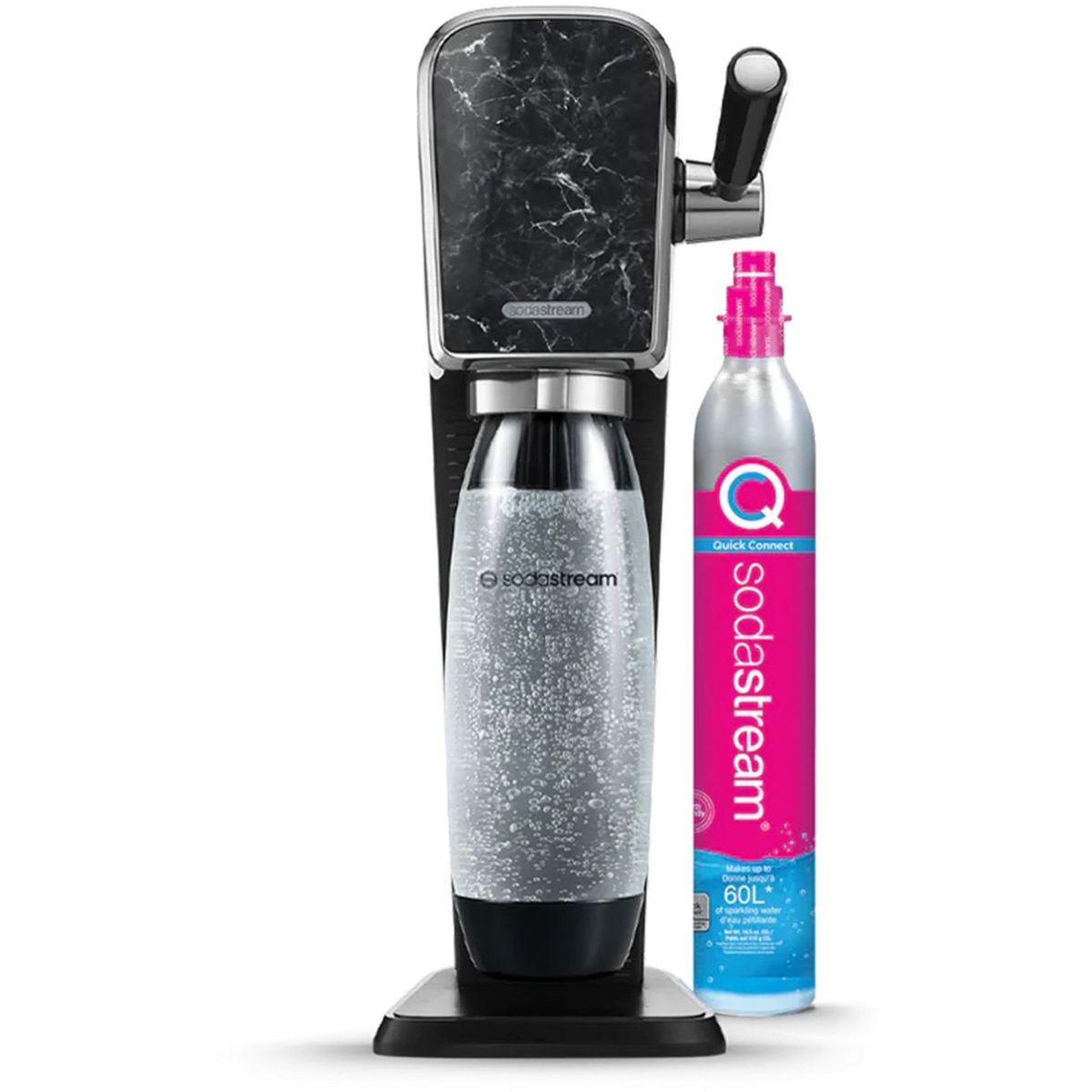 Voir la diapositive 2 : SODASTREAM Machine à soda Edition Limitée ART Marbre Effect