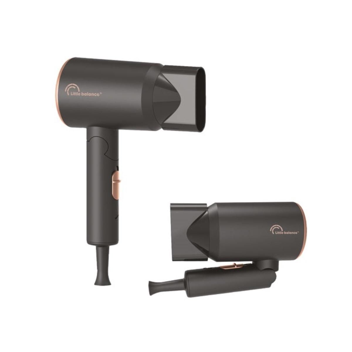 LITTLE BALANCE Sèche-cheveux ionic de voyage 1200w - LB8786