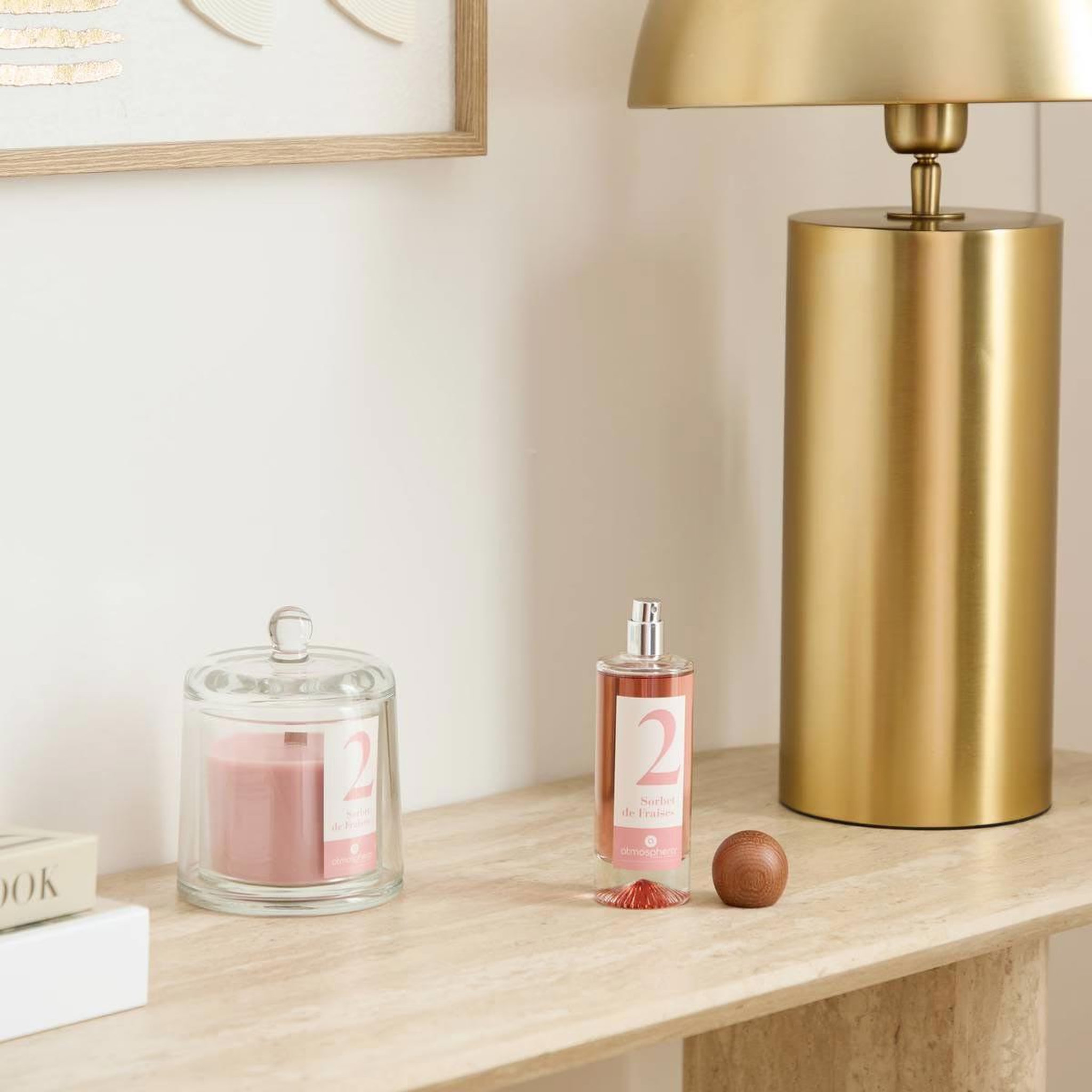 Voir la diapositive 2 : ATMOSPHERA Spray d'ambiance  numia  100ml sorbet de fraises