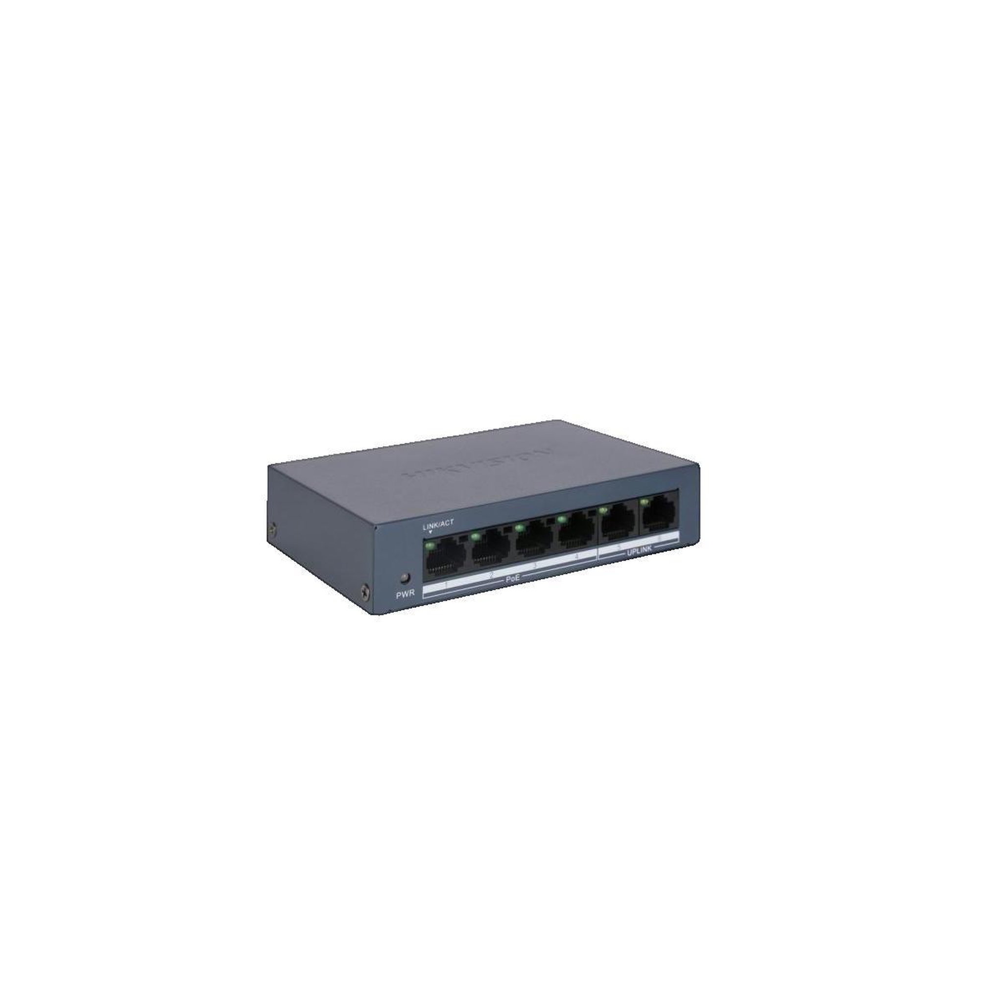 Voir la diapositive 2 : HIKVISION Switch PoE Hikvision DS-XS0106-P Ethernet pour vidéosurveillance