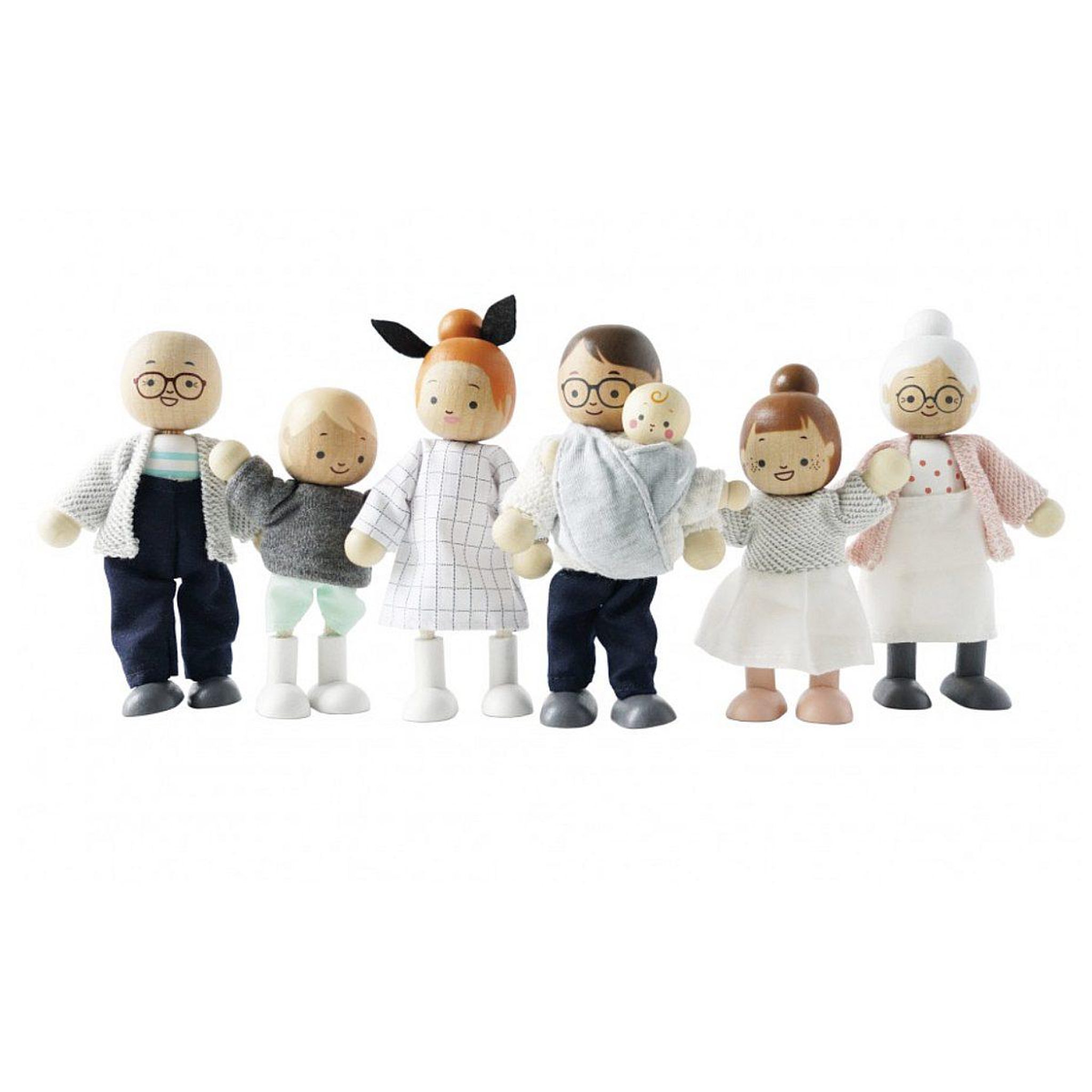 Le Toy Van La famille de poupees -7 pieces