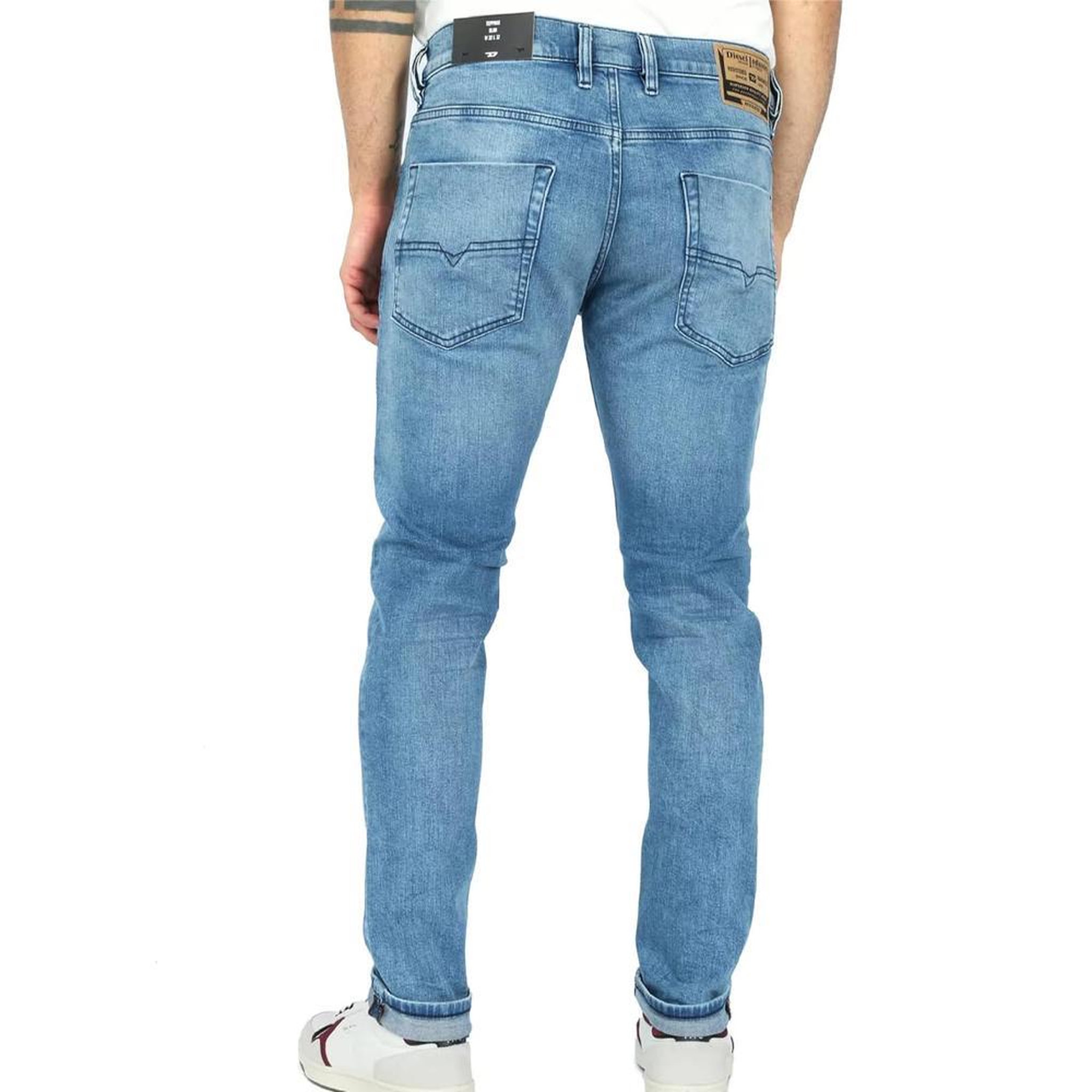Voir la diapositive 2 : DIESEL Jean Slim Bleu Moyen Homme Diesel Tepphar67