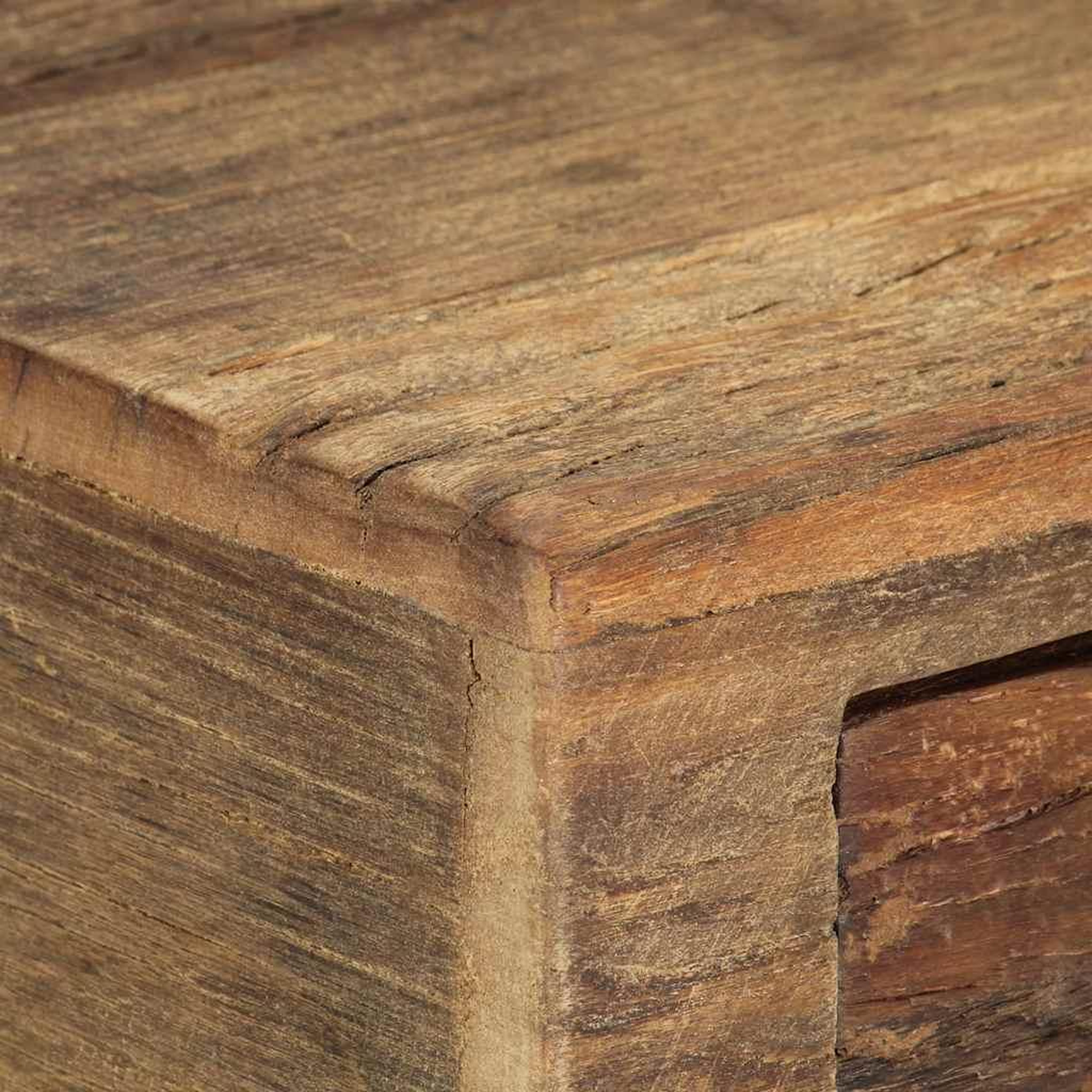 Voir la diapositive 5 : VIDAXL Table de chevet 40 x 35 x 40 cm bois de recuperation massif
