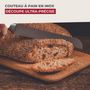 Voir la diapositive 3 : NIROSTA Couteau à pain en inox 33,5 cm en tout Nirosta
