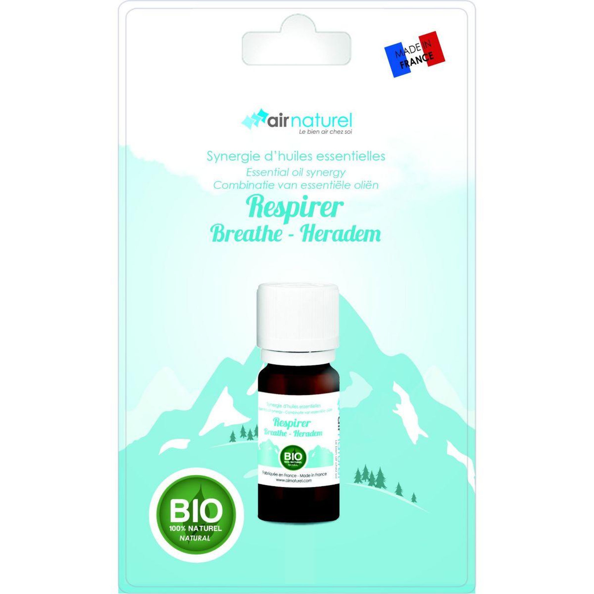 Voir la diapositive 5 : AIR NATUREL Huiles essentielles Synergie Respirer Bio