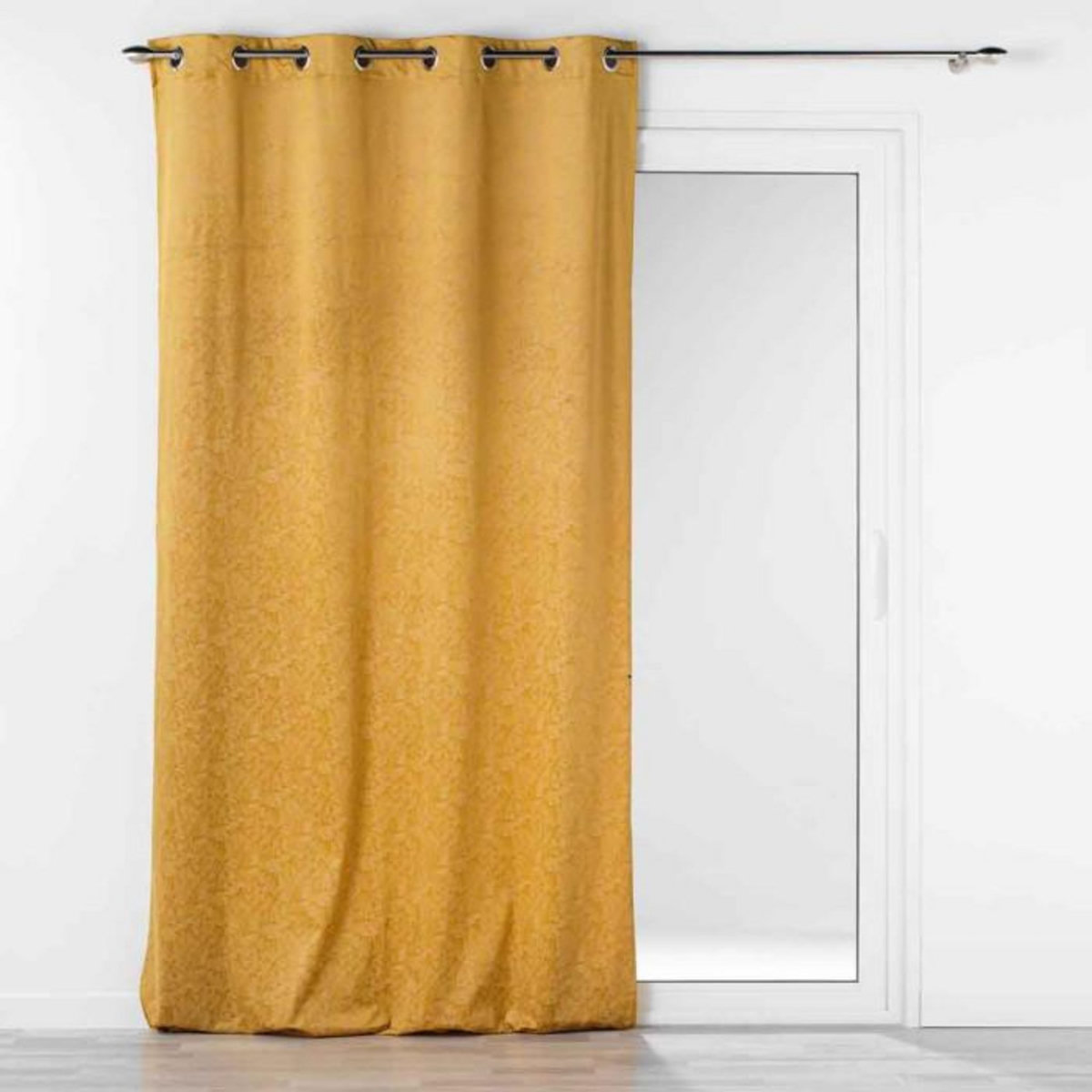 Paris Prix Rideau Occultant  Aquarelle  135x240cm Jaune