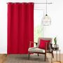 Voir la diapositive 3 : Paris Prix Housse de Coussin  Panama  40x40cm Rouge