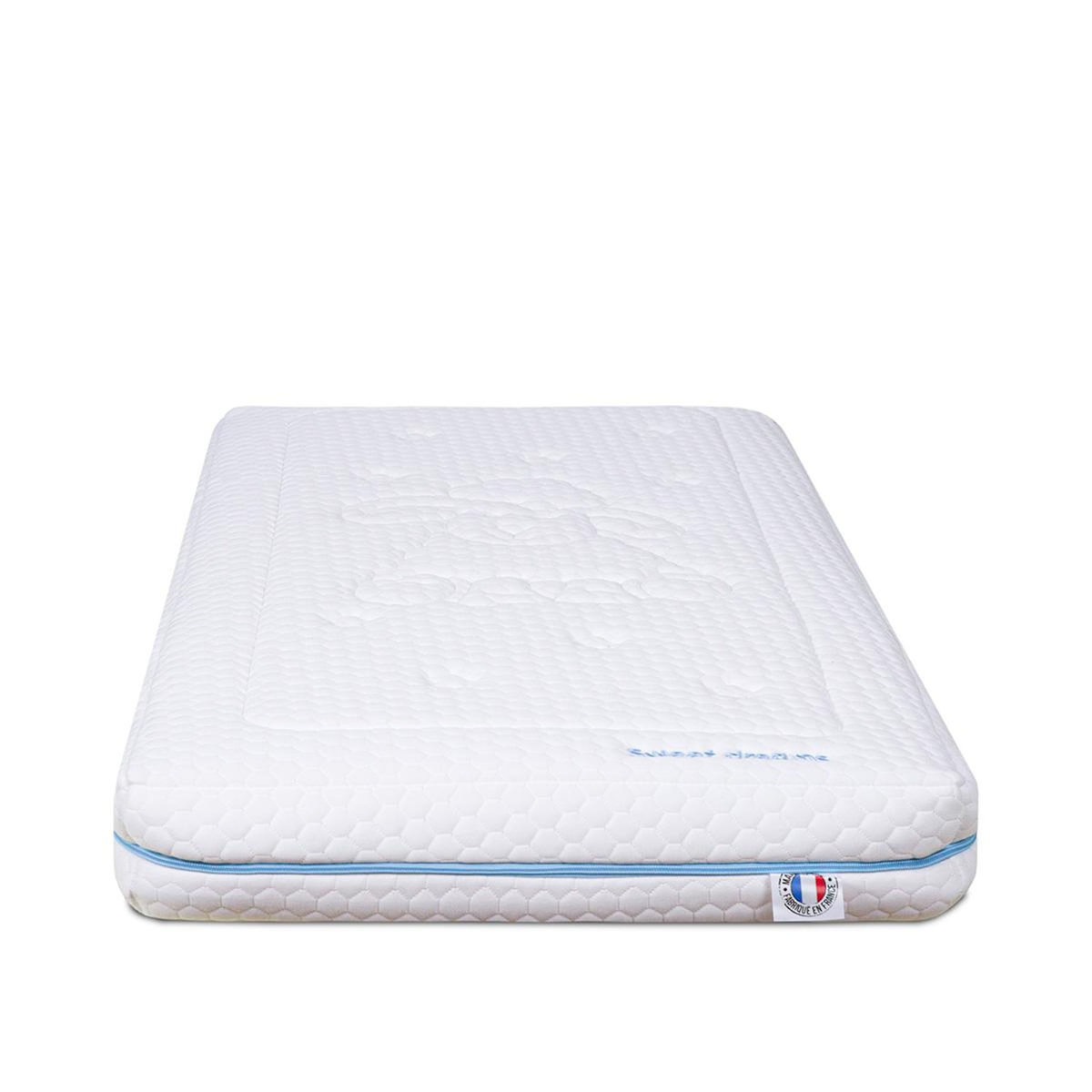 MINEA MINEA | Matelas SWEET DREAMS Bleu Bébé | Mousses Haute Densité & supersoft