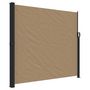 Voir la diapositive 2 : VIDAXL Auvent lateral retractable taupe 180x300 cm