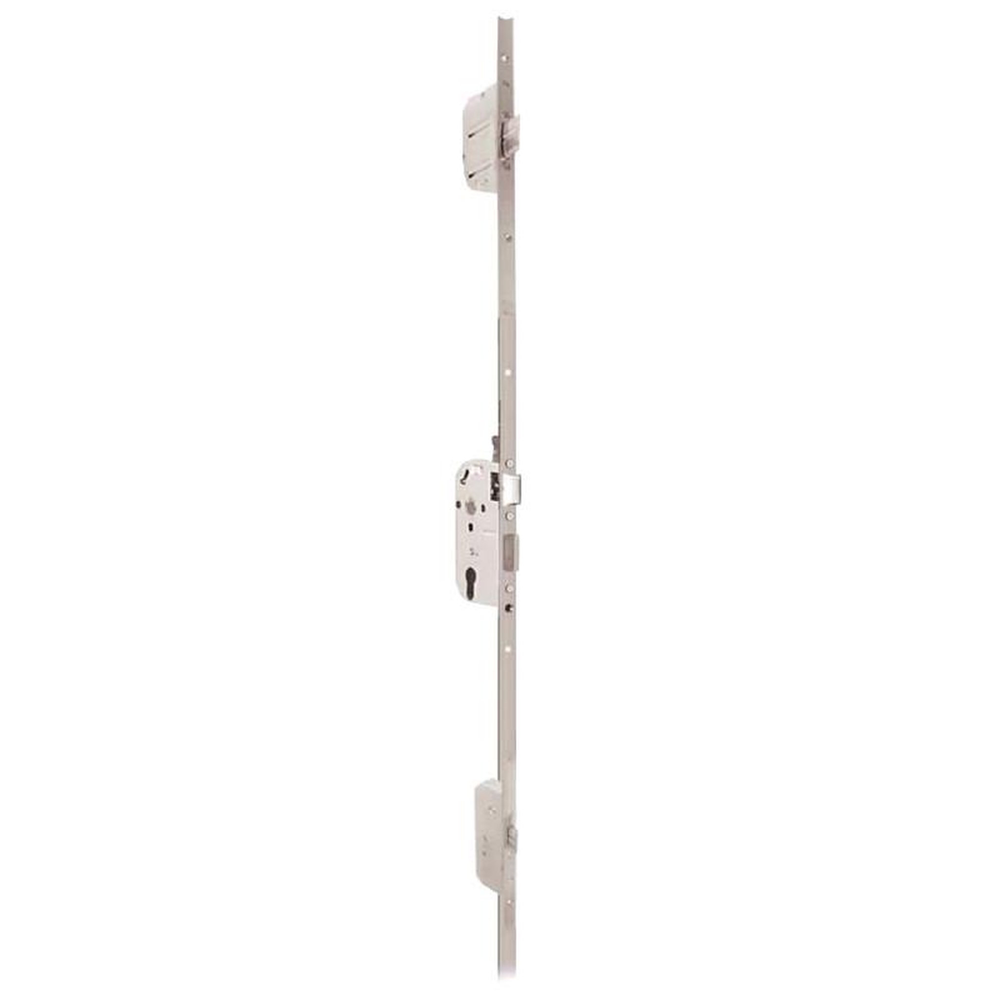 Voir la diapositive 2 : BRICARD Serrure à larder 3 points série 8150 standard longueur 2040mm têtière 18mm axe à 50 BRICARD 8150410705