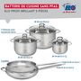 Voir la diapositive 2 : ELO Ensemble de 2 Poêles de cuisson 28 et 32 cm et 3 faitouts 14, 20 et 24 cm Elo Profi Brillant