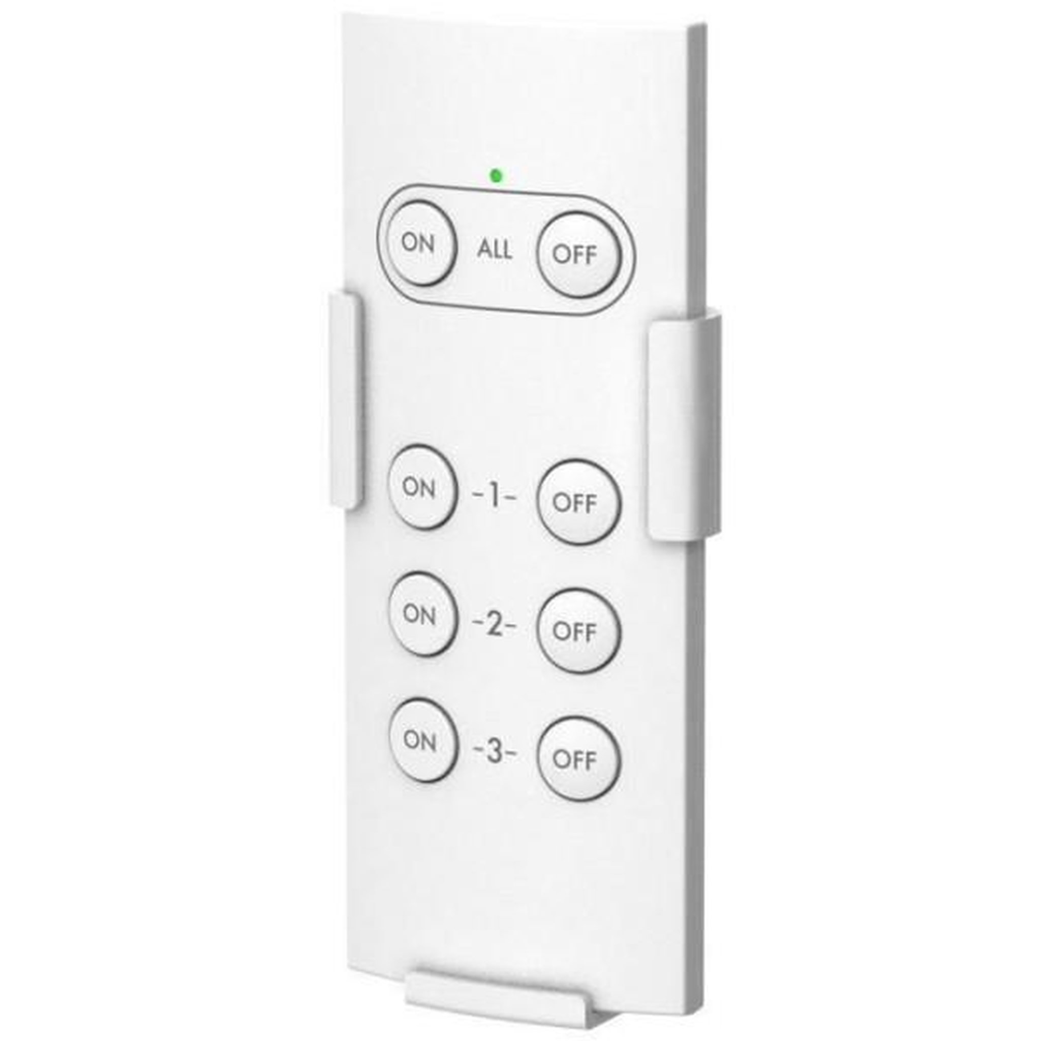 Voir la diapositive 3 : MARKET24 Pack de 2 prises télécommandées pour utilisation extérieure + télécommande - gao - 230 v - noir