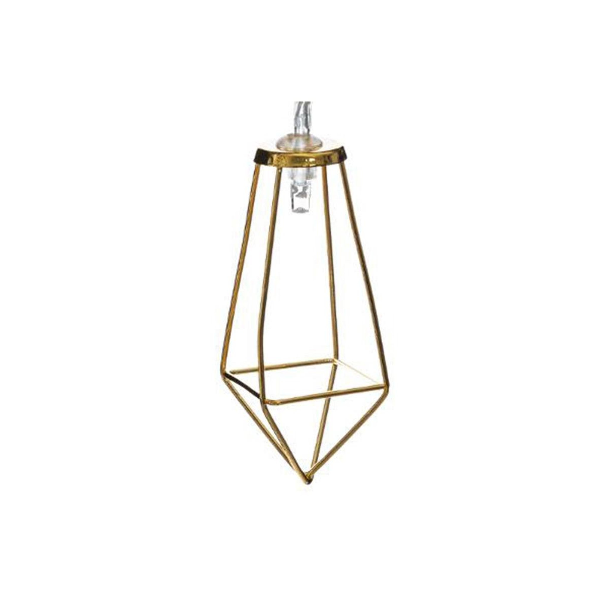 Voir la diapositive 2 : ATMOSPHERA Guirlande lumineuse 10 led  filaire  120cm or