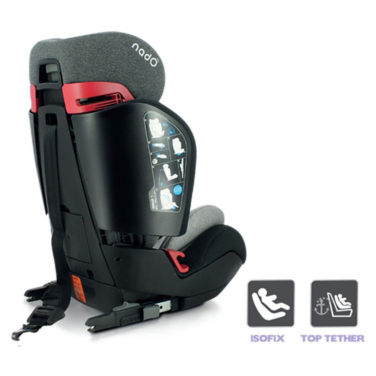 NADO X MIGO Siège auto isofix O10 groupe 1/2/3 