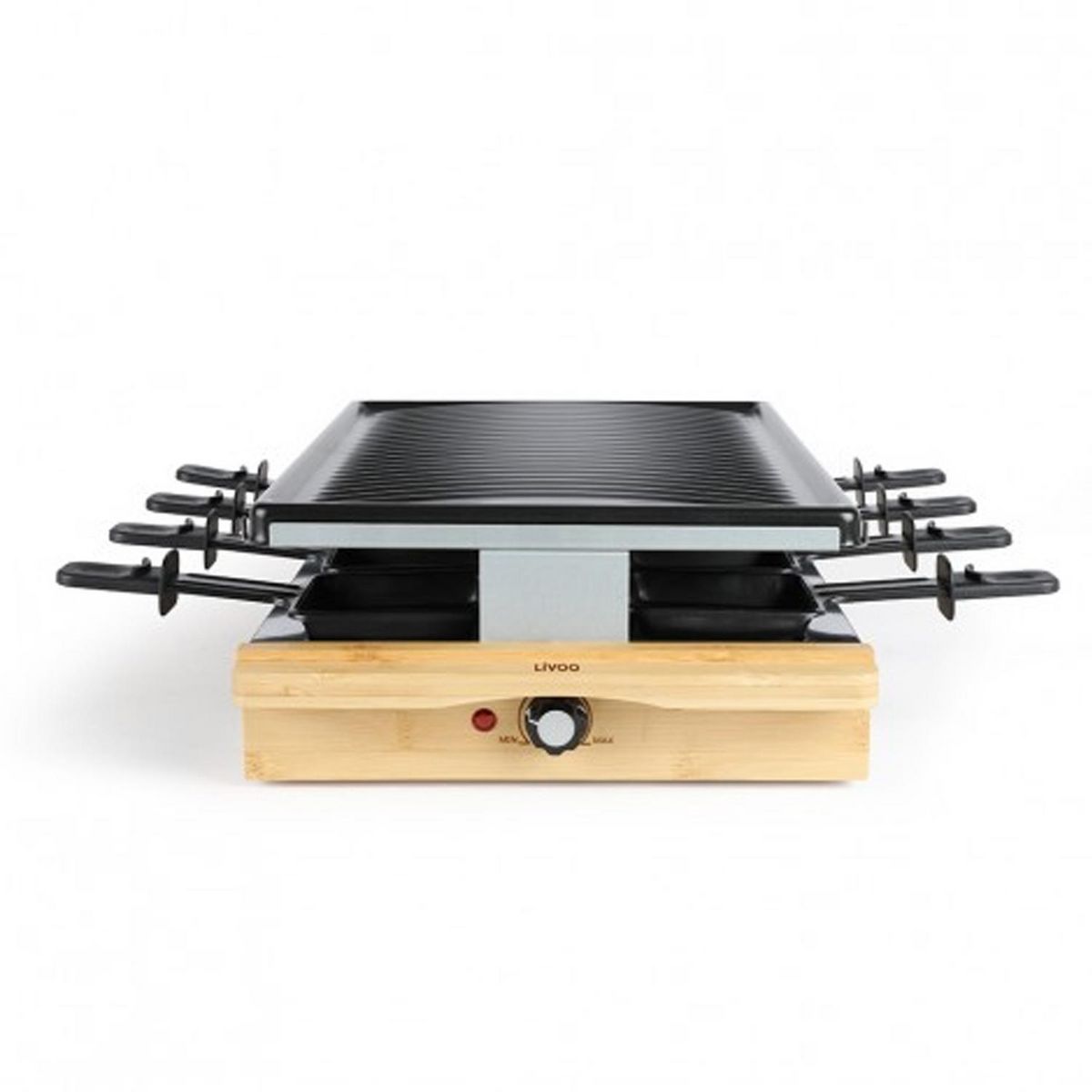 LIVOO Appareil à raclette 8 personnes 1200w - doc257